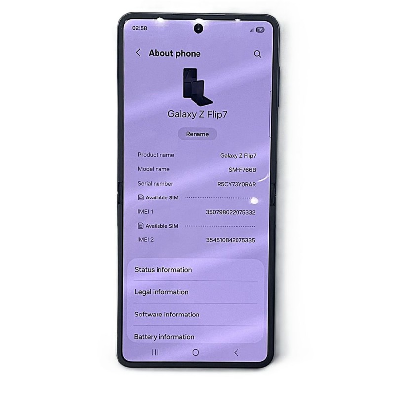 Samsung Galaxy Z Flip7 /256GB/