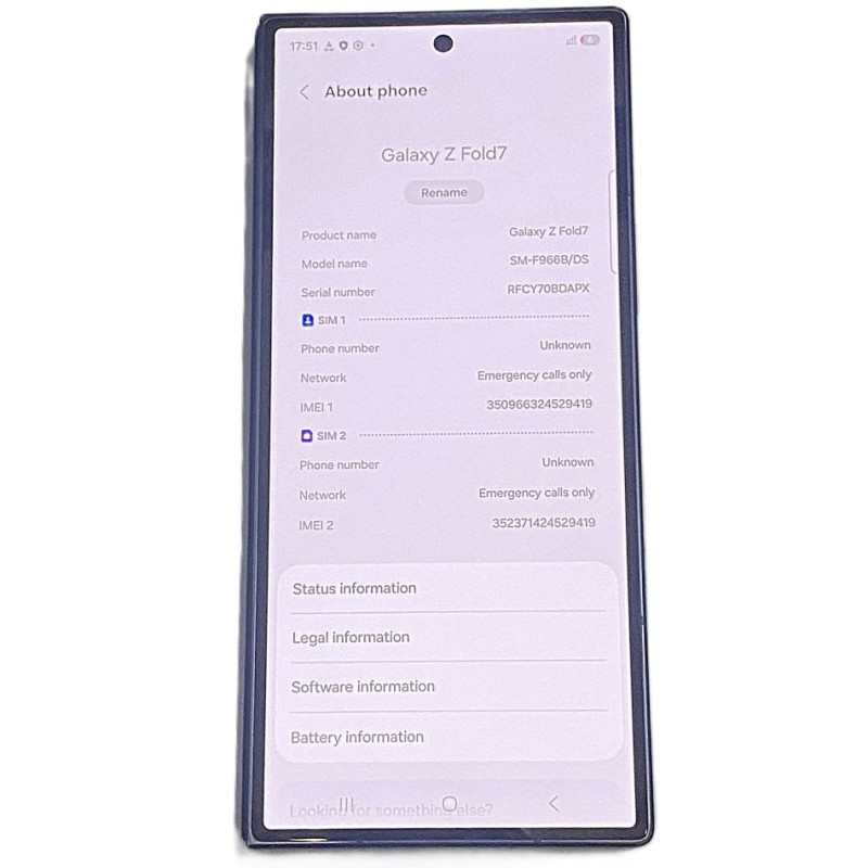 Samsung Galaxy Z Fold7 /256GB/-