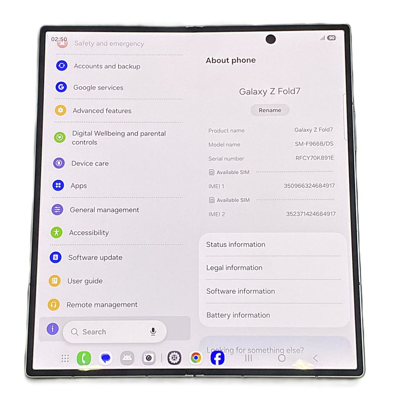 Samsung Galaxy Z Fold7 /256GB/-