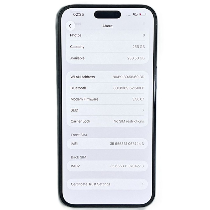 iPhone 15 Pro max /256GB/