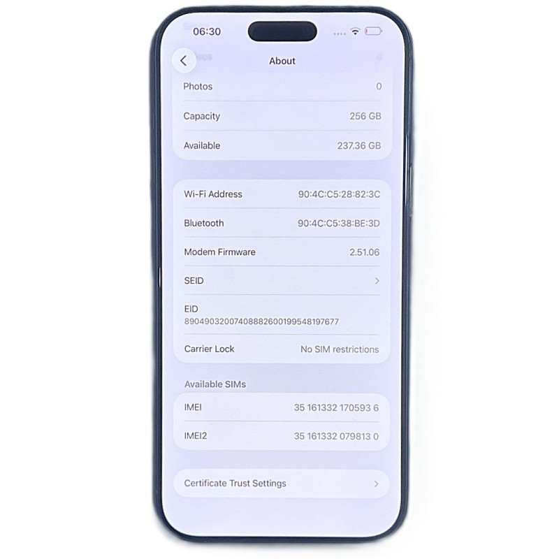 iPhone 16 Pro max /256GB/