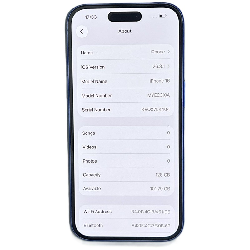 iPhone 16 /128GB/-