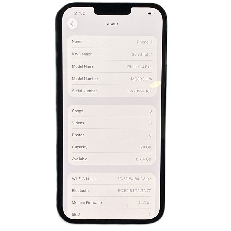 iPhone 14 Plus /128GB/
