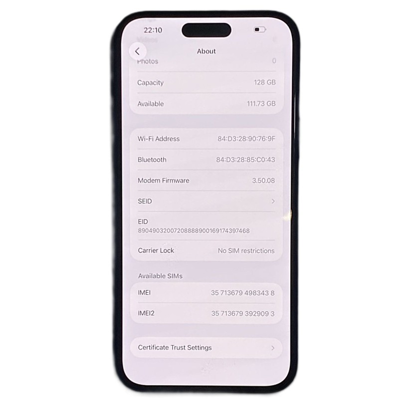 iPhone 15 Plus /128GB/-