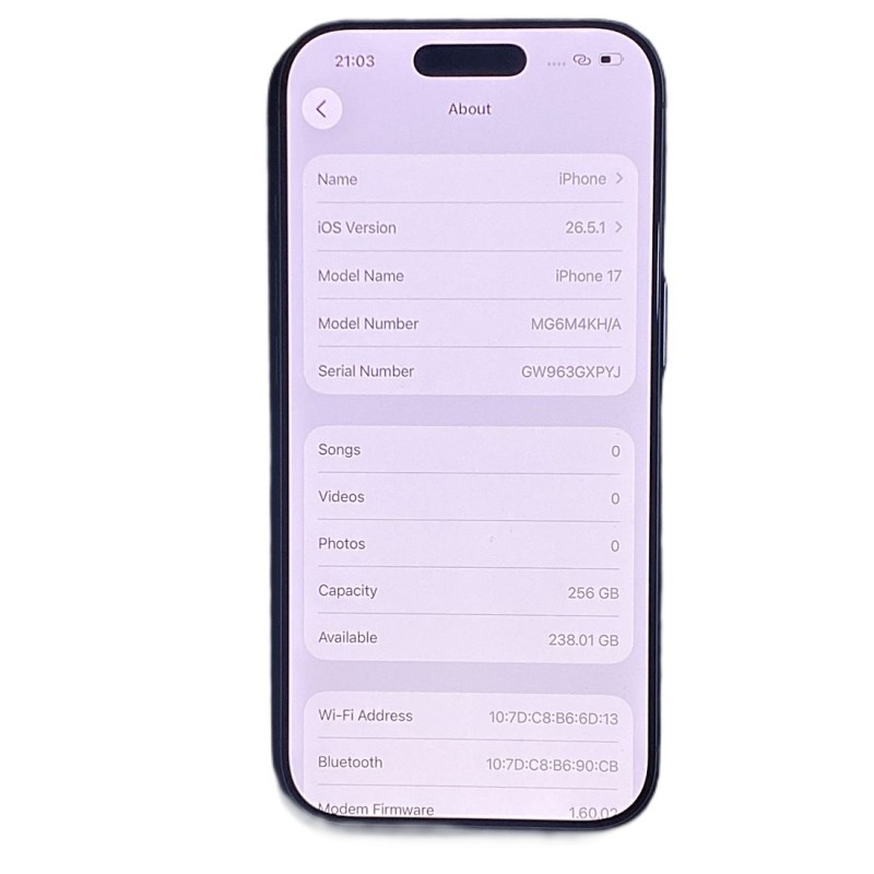 iPhone 17  /256GB/-