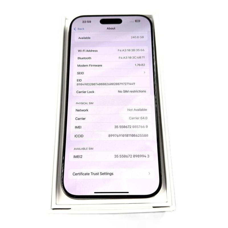 iPhone 16 Pro max /256GB/