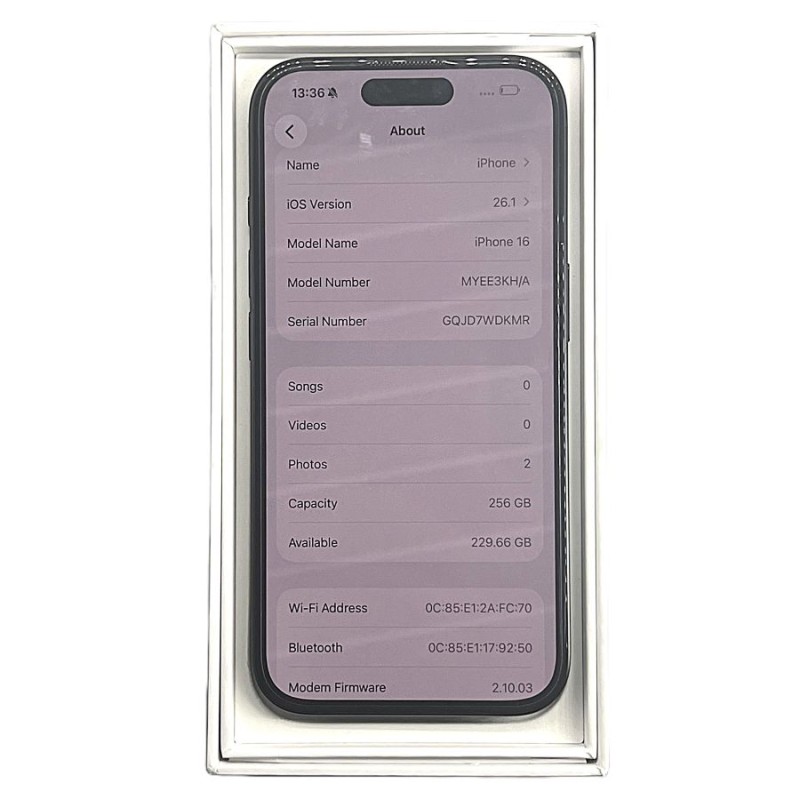 iPhone 16 /256GB/