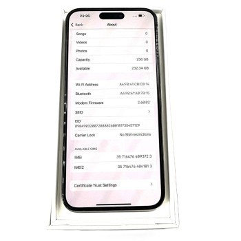 iPhone 15 Pro max /256GB/