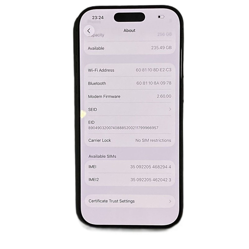 iPhone 16 Pro /256GB/-