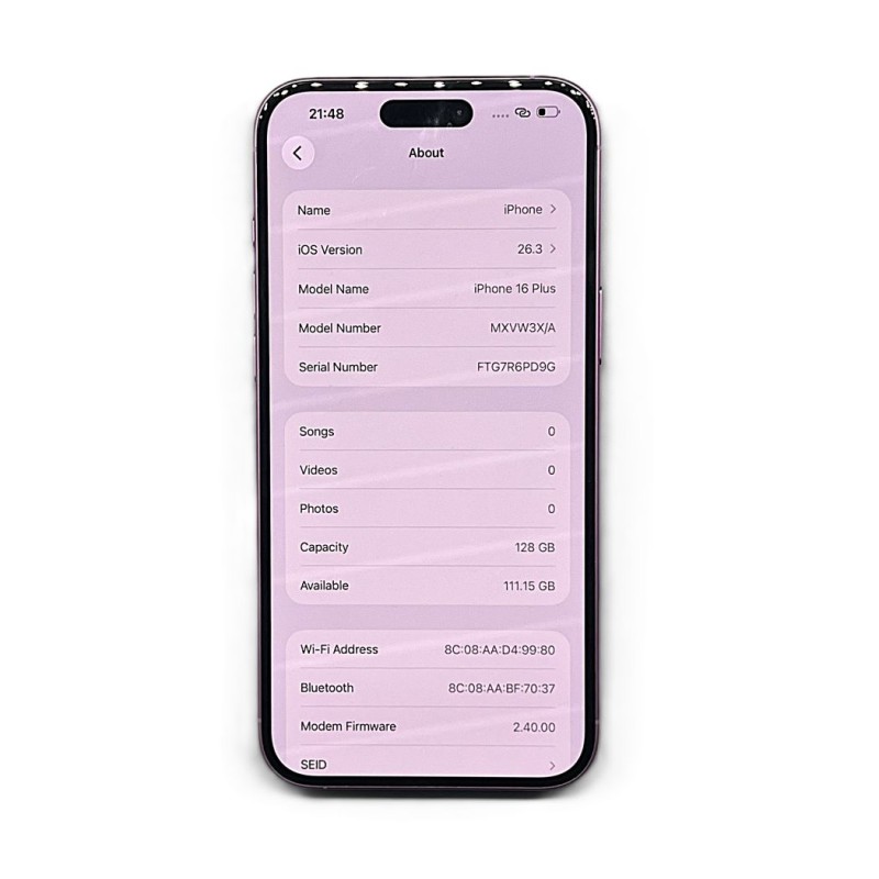 iPhone 16 Plus /128GB/