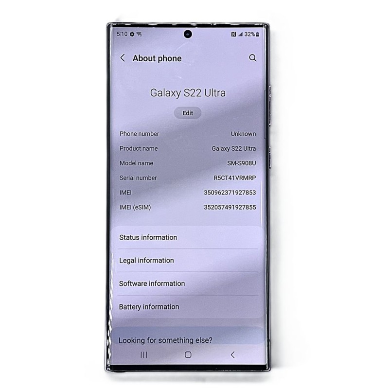 Galaxy S22 Ultra /128GB/