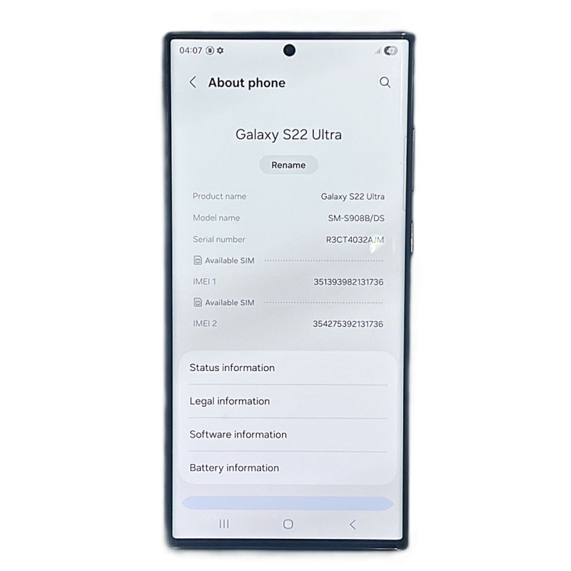 Galaxy S22 Ultra /128GB/
