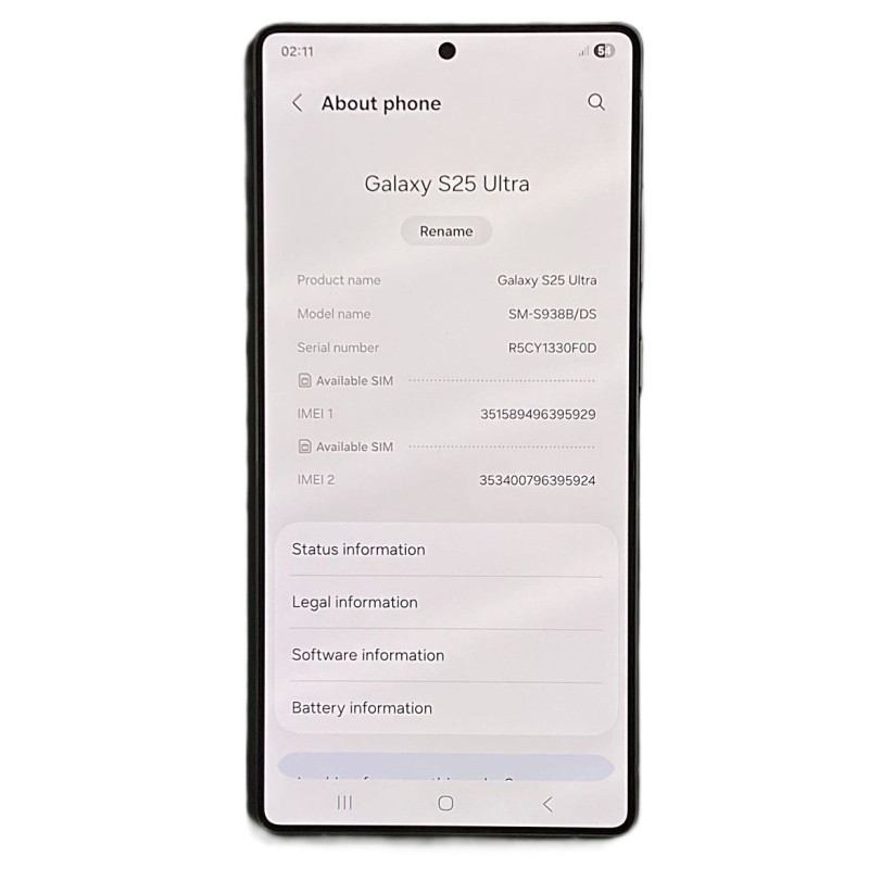 Galaxy S25 Ultra /256GB/-