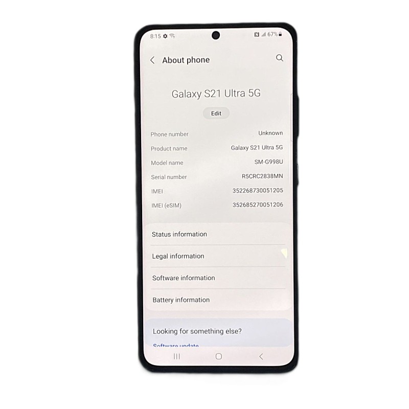 Galaxy S21 Ultra 5G /128GB/-