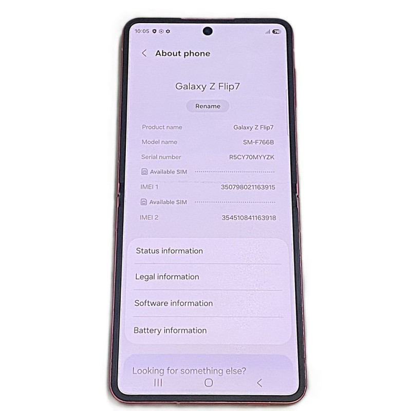 Samsung Galaxy Z Flip7 /256GB/-